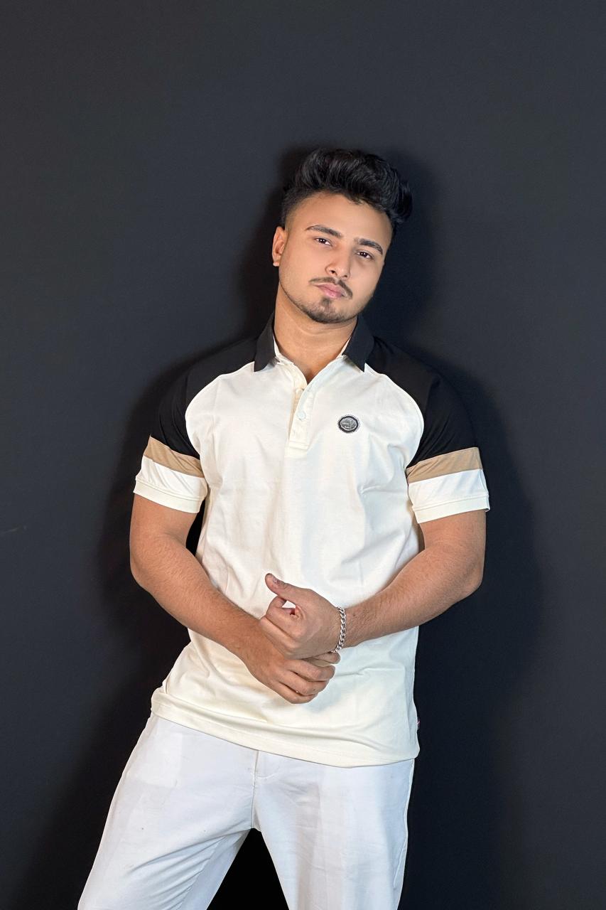 অফহোয়াইট পোলো টি-শার্ট-CLV